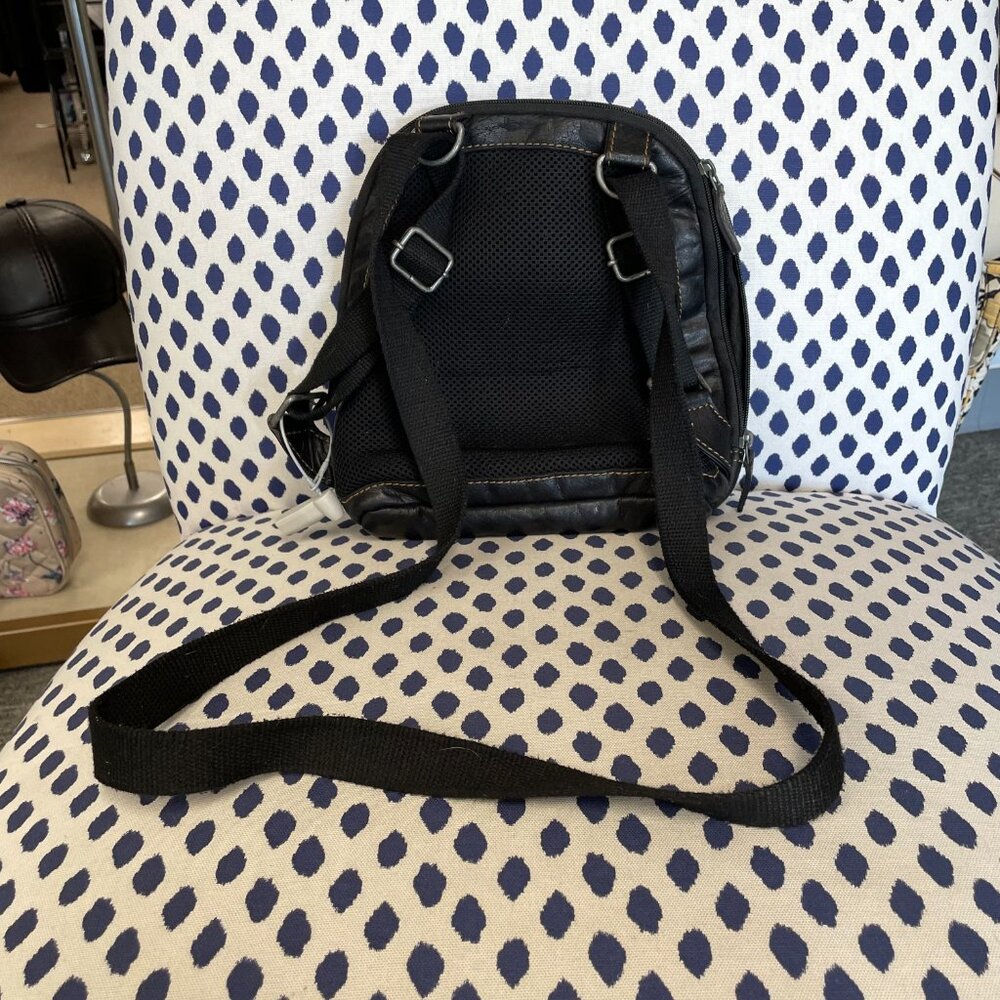 Jack Georges Black Small Backpack - image 3